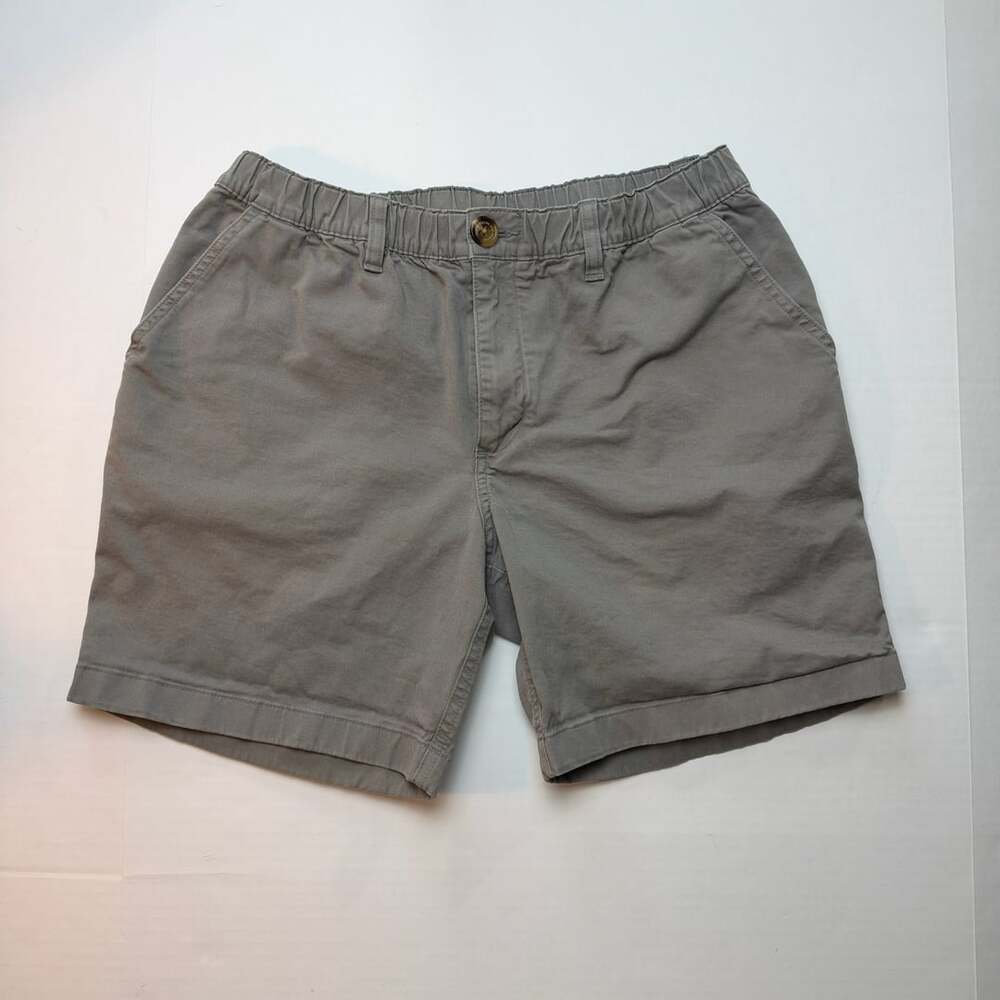 Chubbies Original Stretch Shorts Size Medium Gray Casual Twill 7in inseam